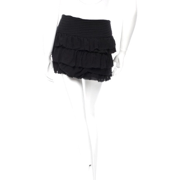 IRO ruffle mini skirt - Picture 3 of 4